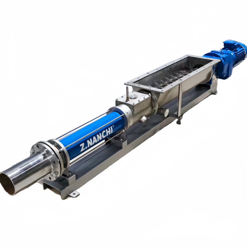 NB Specialized pump for straw and biogas
